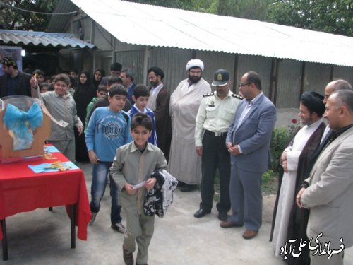 جشن عاطفه‌ها در مدارس علی آباد کتول برگزارشد