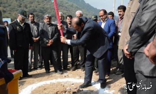  افتتاحیه پروژه گازرسانی روستاهای کوهستانی علی آبادکتول 