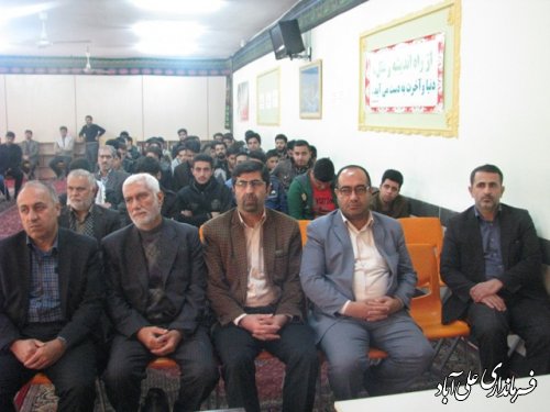 همایش بزرگ بسیجیان در دانشکده امام خمینی (ره) علی آباد کتول