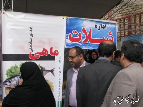 افتتاح نمایشگاه سلامت در علی آباد کتول