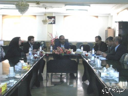 دیدار مدیر کل تامین اجتماعی استان گلستان با فرماندار علی آبادکتول