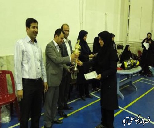 مسابقات والیبال بانوان فرهنگی استان گلستان به میزبانی شهرستان علی آبادکتول برگزارشد