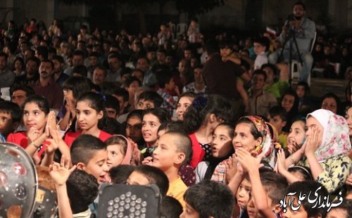 جنگ بزرگ شادی بمناسبت عید سعید فطر در شهر مزرعه کتول برگزار شد