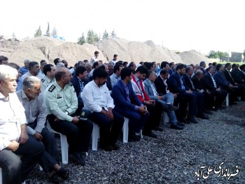 افتتحاح متمرکز پروژه های عمرانی شهرداری های علی آباد کتول