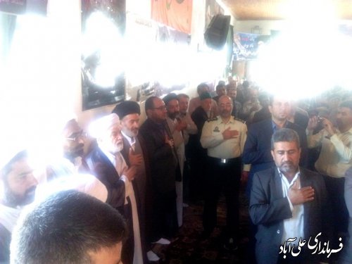 مراسم آخرین روزازهفته دولت درشهرستان علی آباد کتول