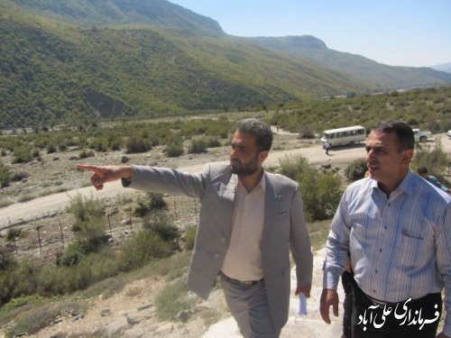 بازدید،دهیاران بخشداری مرکزی علی آباد کتول از جاذبه های گردشگری روستاهای شهرستان کردکوی 