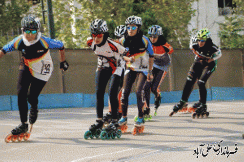 دعوت از ورزشکار اسکیت شهرستان علی آباد کتول به اردوی تیم ملی اسکیت سرعت