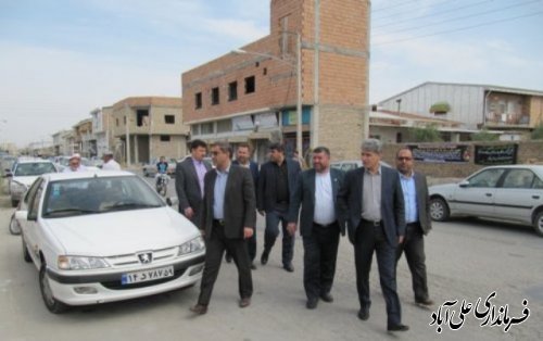 شرکت فرمانداران شهرستانهای تابعه استان در مراسم ترحیم فرماندار ترکمن