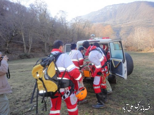 مانور امداد و نجات کوهستان باحضورفرماندار برگزار شد 