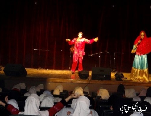 جشن شکوفه های انقلاب در علی آباد کتول