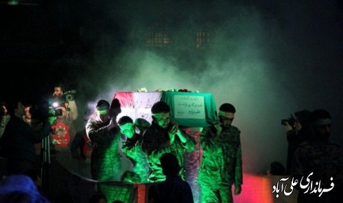دومین اختتامیه مراسم چهل شب چهل شهید در علی آبادکتول برگزار شد