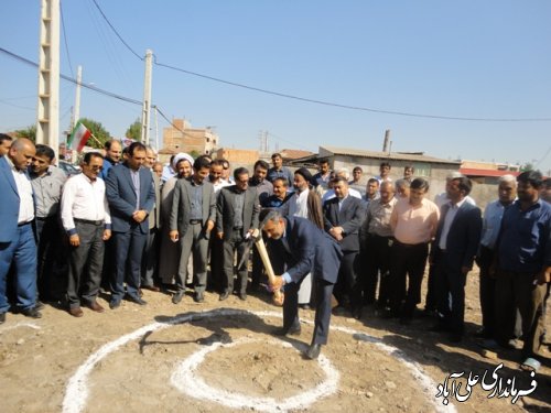  افتتاح پروژه های شهرداری شهرستان علی آباد کتول به مناسبت هفته دولت
