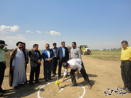 افتتاح متمرکز پروژه های آب وفاضلاب روستایی باحضور فرماندارعلی آباد کتول