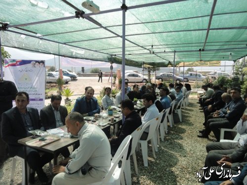 افتتاح متمرکز پروژه های صندوق کارآفرینی امید باحضور فرماندار علی آباد کتول