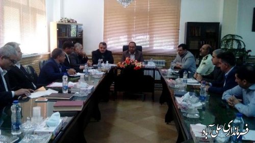 جلسه کمیسیون ساماندهی اتباع و مهاجرین خارجی شهرستان علی آباد کتول برگزارشد