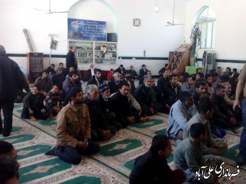 برگزاری گردهمایی ارتقاء فرهنگ ایمنی در روستای مهدی آباد