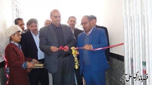 افتتاح مدرسه به همت خیر نیکوکار در روستای بدراق نوری علی آباد کتول 