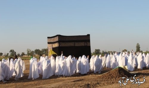 «واقعه غدیر» در علی آباد کتول بازسازی شد
