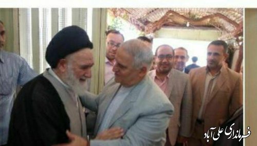 دیدار عیدانه استاندار با آیات الله حسینی شاهرودی نماینده خبرگان رهبری