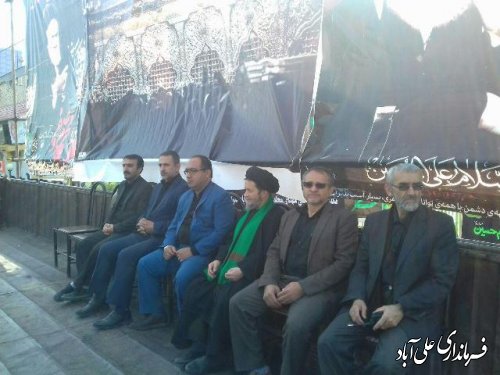 مراسم سوگواری عاشورای حسینی در شهرستان علی آباد کتول برگزار شد