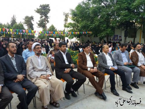 برگزاری مراسم جشن میلاد حضرت معصومه (س) در علی آباد کتول 
