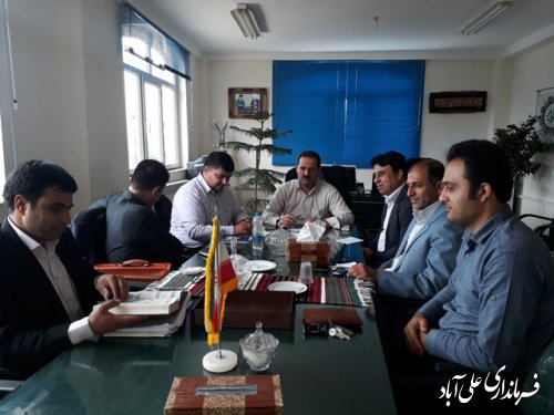 سومین جلسه کمیته فنی کارشناسی اشتغال شهرستان علی آباد کتول برگزارشد