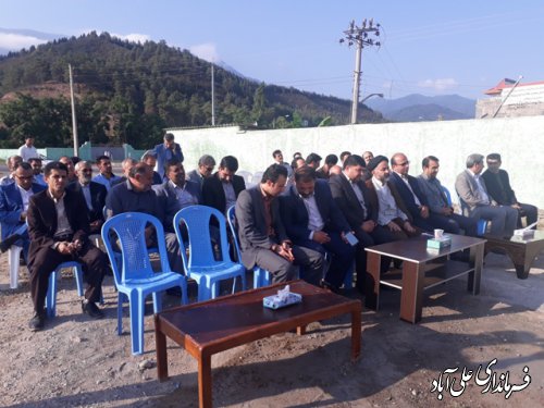 افتتاح پروژه های شهرداری علی آباد کتول به مناسبت هفته دولت