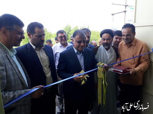 افتتاح متمرکز 42 پروژه جهاد کشاورزی علی آباد کتول در هفته دولت 