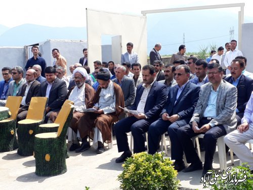افتتاح متمرکز 42 پروژه جهاد کشاورزی علی آباد کتول در هفته دولت 