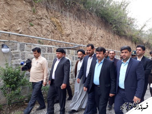 افتتاح اقامتگاه بوم گردی ریگ چشمه علی آباد کتول به مناسبت هفته دولت 