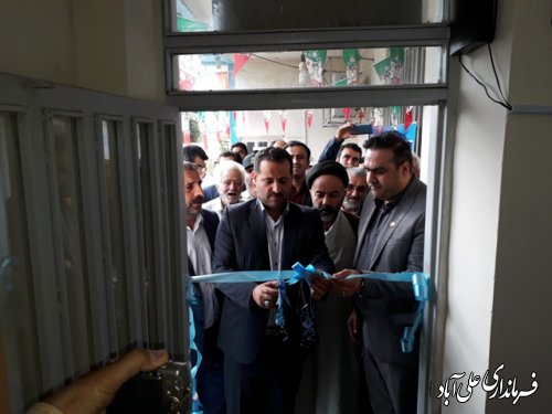 افتتاح کتابخانه در روستای کردآباد علی آباد کتول به مناسبت هفته دولت