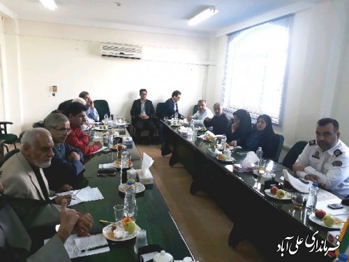 ششمین جلسه شورای آموزش و پرورش شهرستان علی آباد کتول برگزارشد