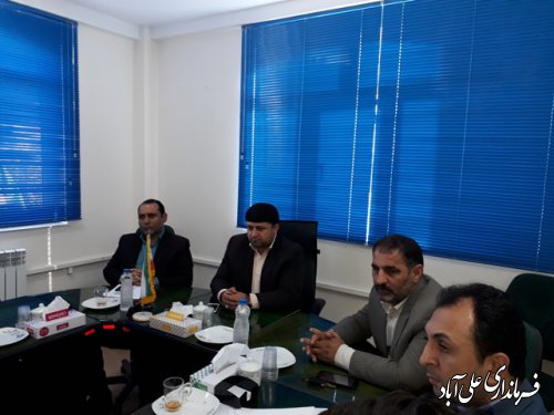جلسه شورای ترافیک شهرستان علی آباد کتول برگزار شد
