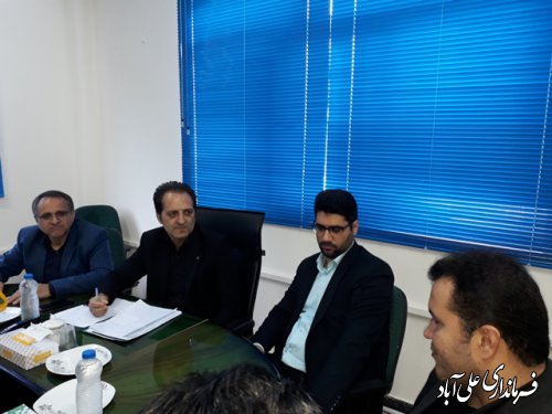 جلسه کمیسیون دانشجویی شهرستان علی آباد کتول برگزار شد