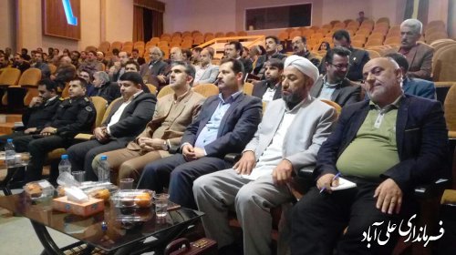 نشست شوراهای اسلامی و دهیاران بخش کمالان با مسئولین شهرستان علی آباد کتول