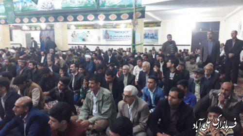 برگزاری مراسم دومین سالگرد شهادت شهید مدافع حرم کربلائی "محمدرضا شیبانی مجد"