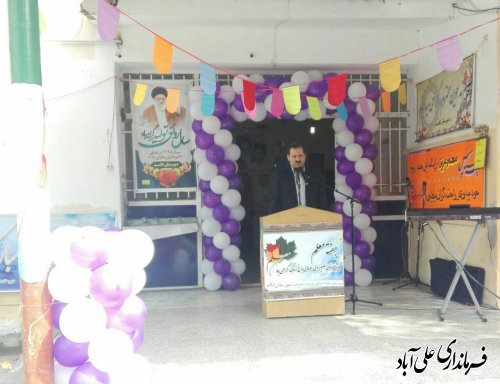 نواخته شدن زنگ "سپاس معلم" در شهرستان علی آبادکتول