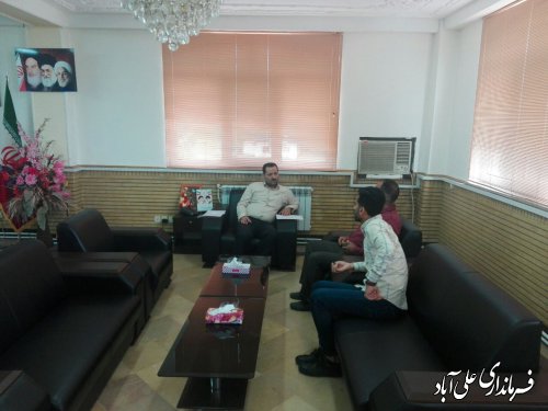برگزاری ملاقات عمومی فرماندار شهرستان علی آبادکتول با مردم