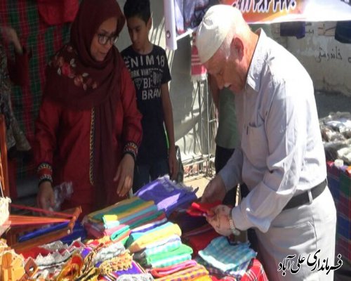 افتتاح اولین نمایشگاه توانمندی ها و دستاوردهای تشکل های اجتماعی و سازمان های مردم نهاد در شهرستان علی آبادکتول