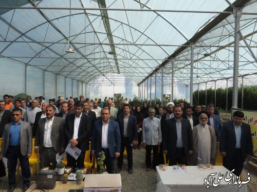 افتتاح و کلنگ زنی پروژه های مدیریت جهاد کشاورزی