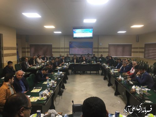 افتتاح متمرکز پروژه های پدافند غیرعامل شرکت آب و فاضلاب روستائی استان گلستان