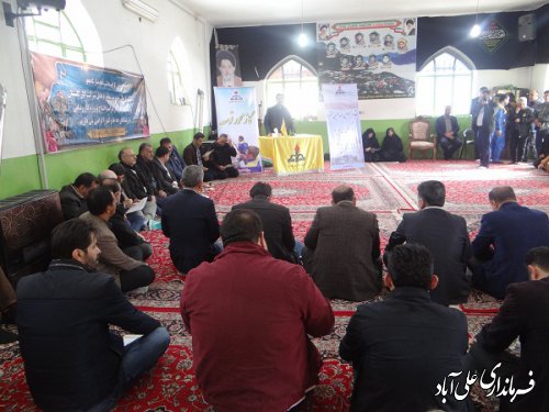 افتتاح متمرکز 114 پروژه عمرانی و طرح تولیدی اشتغال زا در شهرستان علی آبادکتول 