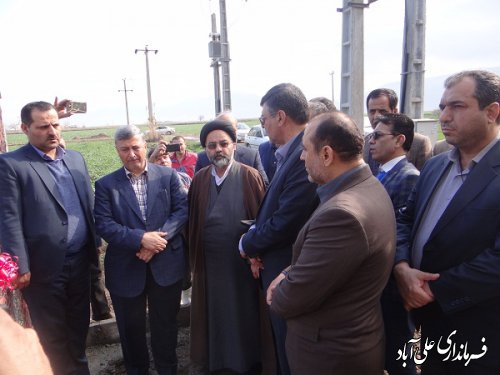 افتتاح متمرکز 114 پروژه عمرانی و طرح تولیدی اشتغال زا در شهرستان علی آبادکتول 