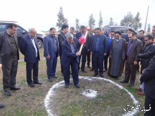 افتتاح متمرکز 114 پروژه عمرانی و طرح تولیدی اشتغال زا در شهرستان علی آبادکتول