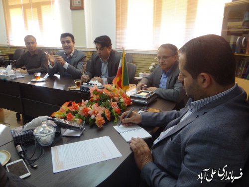 برگزاری جلسه کمیته پشتیبانی ستاد انتخابات شهرستان  