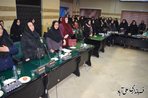 برگزاری همایش بانوان شاغل و سمن های غیردولتی بانوان با موضوع حضور حداکثری زنان در انتخابات   