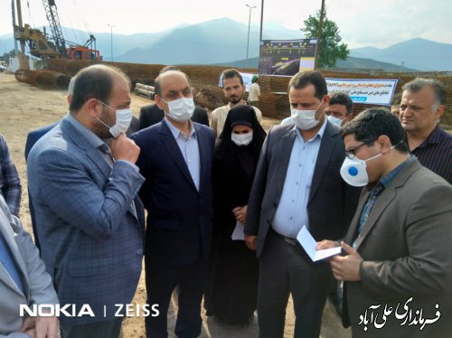 آئین برگزاری 3 پروژه عمرانی ، رفاهی و محرومیت زدایی با حضور استاندار گلستان در علی آباد کتول 