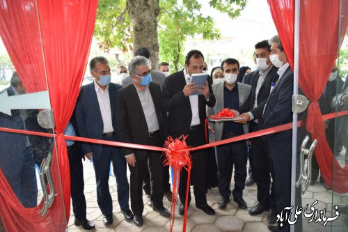 آئین افتتاح فاز نخست پروژه های تجاری سازی در شهرستان علی آبادکتول برگزار شد
