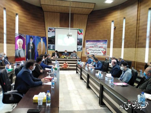 نشست تخصصی آموزشی انتخابات  ویژه بخشداران استان گلستان