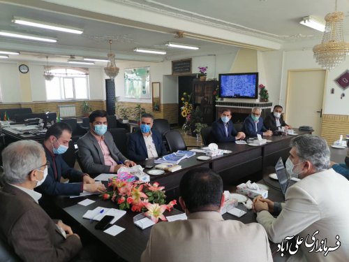 اولین جلسه شورای ترافیک شهرستان علی آباد کتول برگزار شد ؛